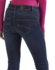 CafèNoir women's jeans trousers Denim Slim c7 JJ1018 B008 medium dark blue 