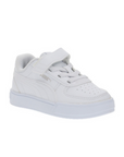 Puma Scarpa sneakers da ragazzi con elastico e velcro Caven 2.0 393839 02 bianco