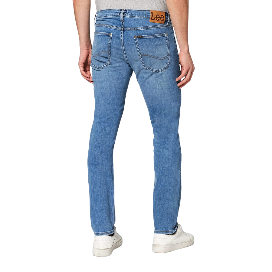 Lee men&#39;s medium-rise jeans trousers Luke L719NLLT light blue
