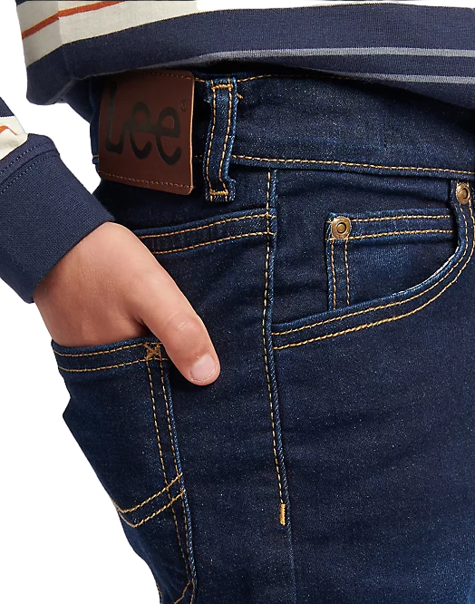 Lee Kids 5 pocket jeans trousers for boys Luke LEE0014T dark blue