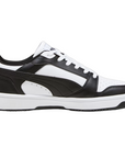 Puma scarpa sneakers da uomo Rebound v6 Low 392328 01 bianco-nero