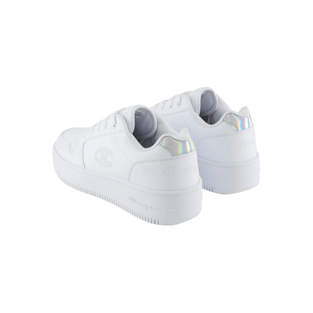 Champion sneakers shoe with wedge for girls Rebound Platform Metal S32752 WW001 white