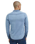 Lee Western men's denim shirt 112341774 light blue