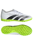 Adidas scarpa da calcetto per erba sintetica da uomo Predator Accuracy.4 TF GY9995 bianco-nero