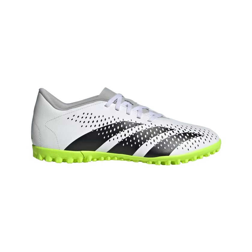 Adidas scarpa da calcetto per erba sintetica da ragazzi Predato Accuracy.4 TF IE9444 bianco-nero