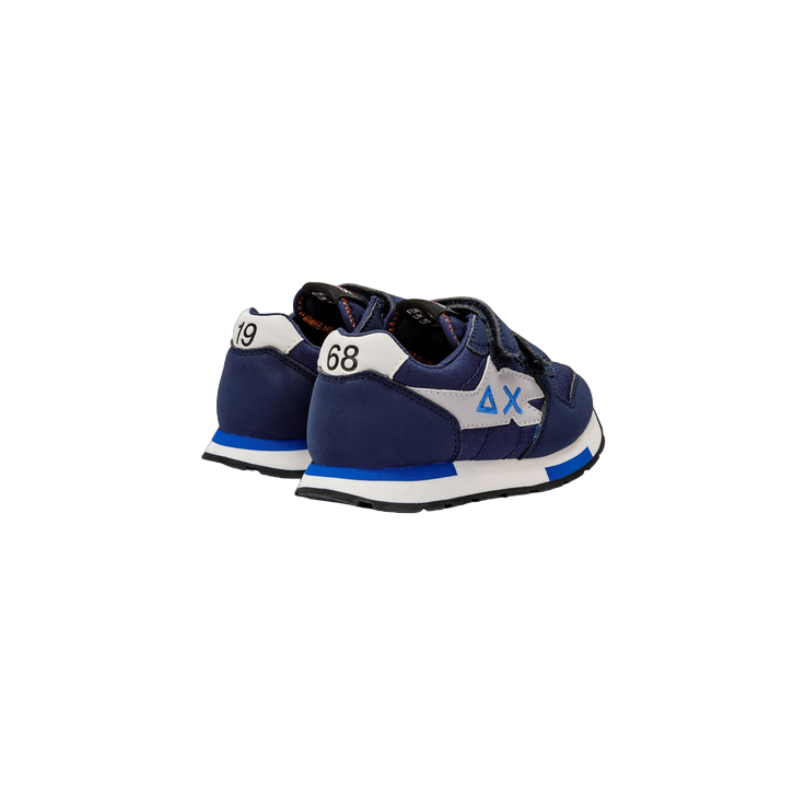 Sun68 children&#39;s sneakers shoe with tear Niki Solid Z43321B 07 blue