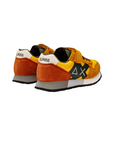 Sun68 boy's sneakers shoe with elastic lace and velcro Jaki Solid Z43313K 23 yellow