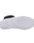 Converse scarpa sneakers alta con laccio elastico e velcro da ragazzo  Pro Blaze A01074C nero-bianco
