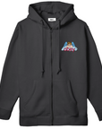 Obey hooded sweatshirt with full zip L'Angelo del Cielo 112853561 black