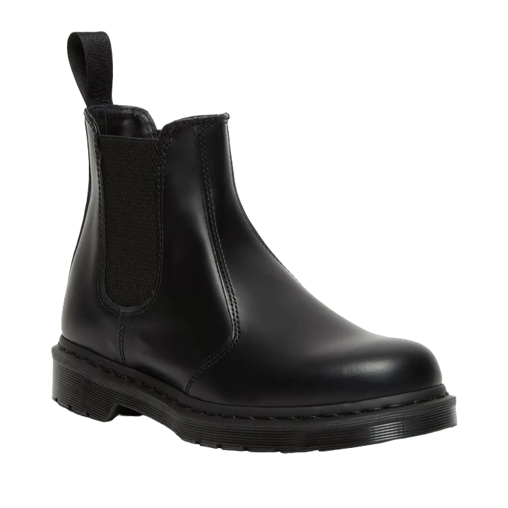 Dr Martens chelsea boots 2976 mono in smooth leather 25685001 black