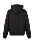 Phobia men's hooded sweatshirt with gray lightning print PH00411GRIGIO black