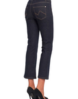 Gaudì women's short bell-shaped jeans trousers Frida 321BD26007 blue