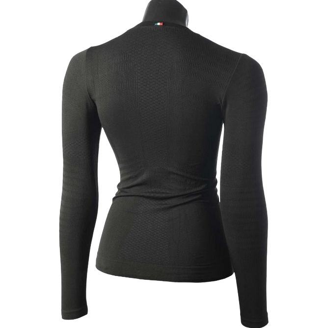 Mico Extra Dry Skintech women&#39;s long-sleeved crew-neck thermal shirt IN01436 007 black