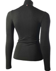 Mico Extra Dry Skintech women's long-sleeved crew-neck thermal shirt IN01436 007 black