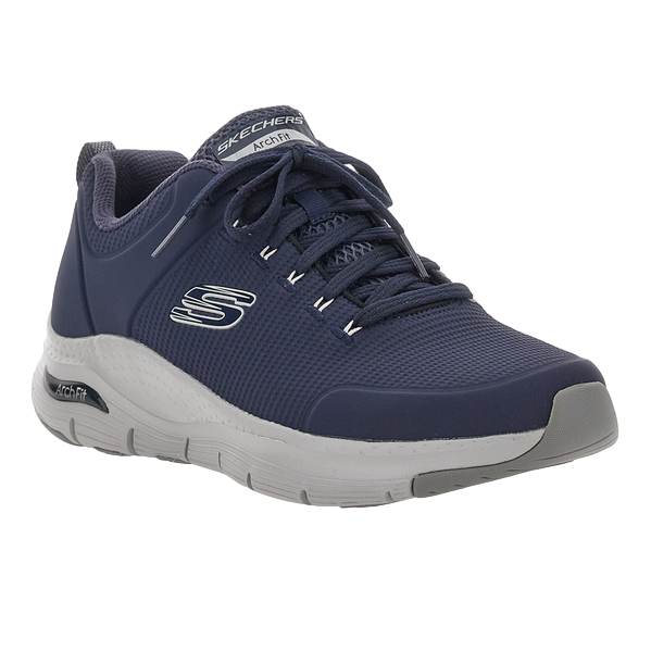 Skechers Arch Fit Titan 232200/NVY - Sneakers Uomo Blu tomaia resistete e morbida