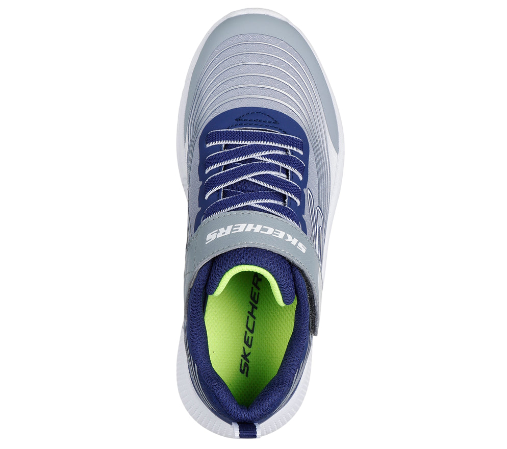 Skechers Microspec Advance 403926L/NVLG Scarpe da Ginnastica Junior - vista dall&#39;alto