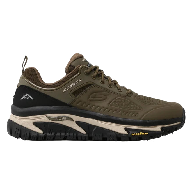 Skechers Relaxed Fit: Arch Fit Road Walker – Recon 237333/OLBK Verde-Nero