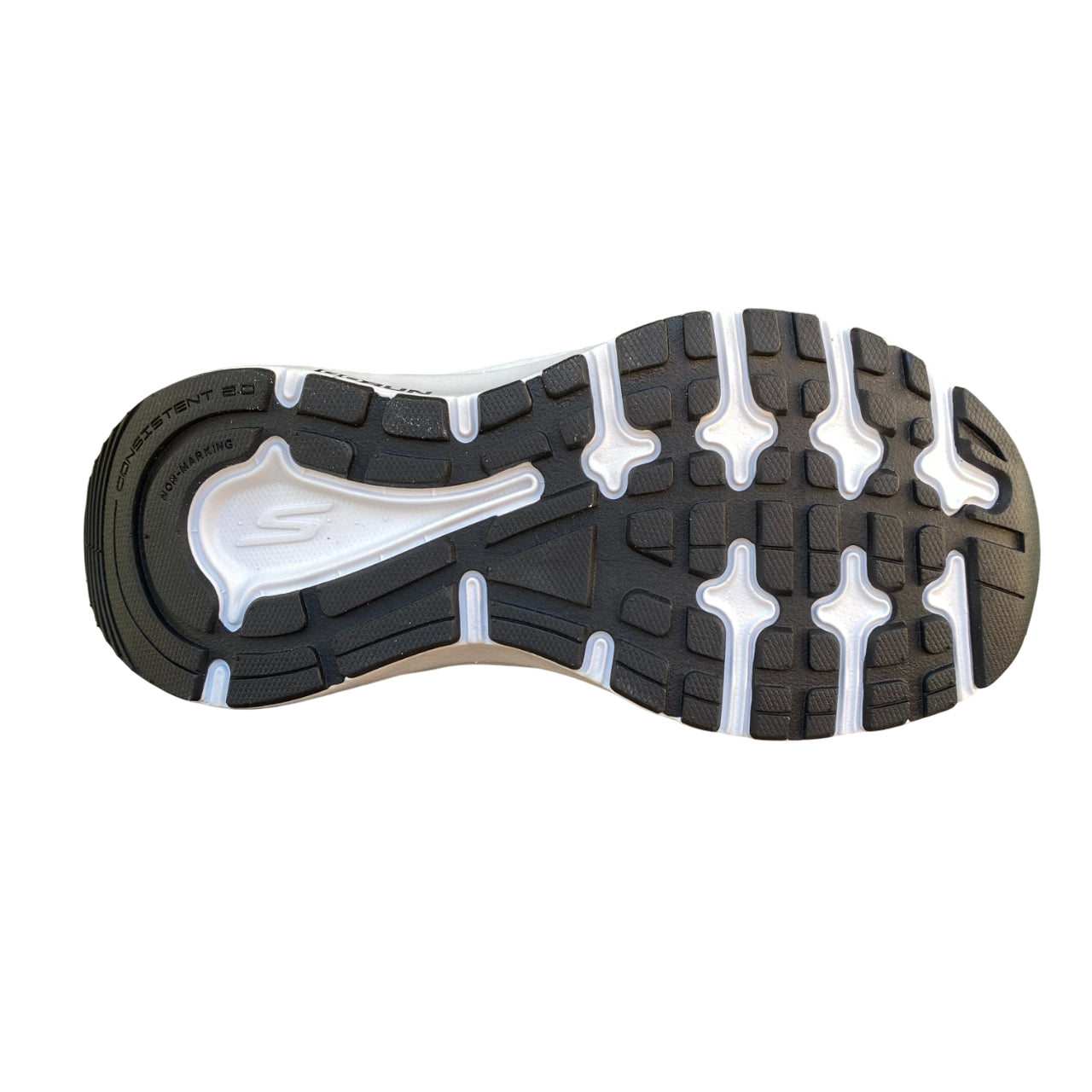 Skechers Scarpa da corsa Bambino GO RUN Consistent 2.0 Team-Pacer (405039L/SLW) Bianco-Argento - suola