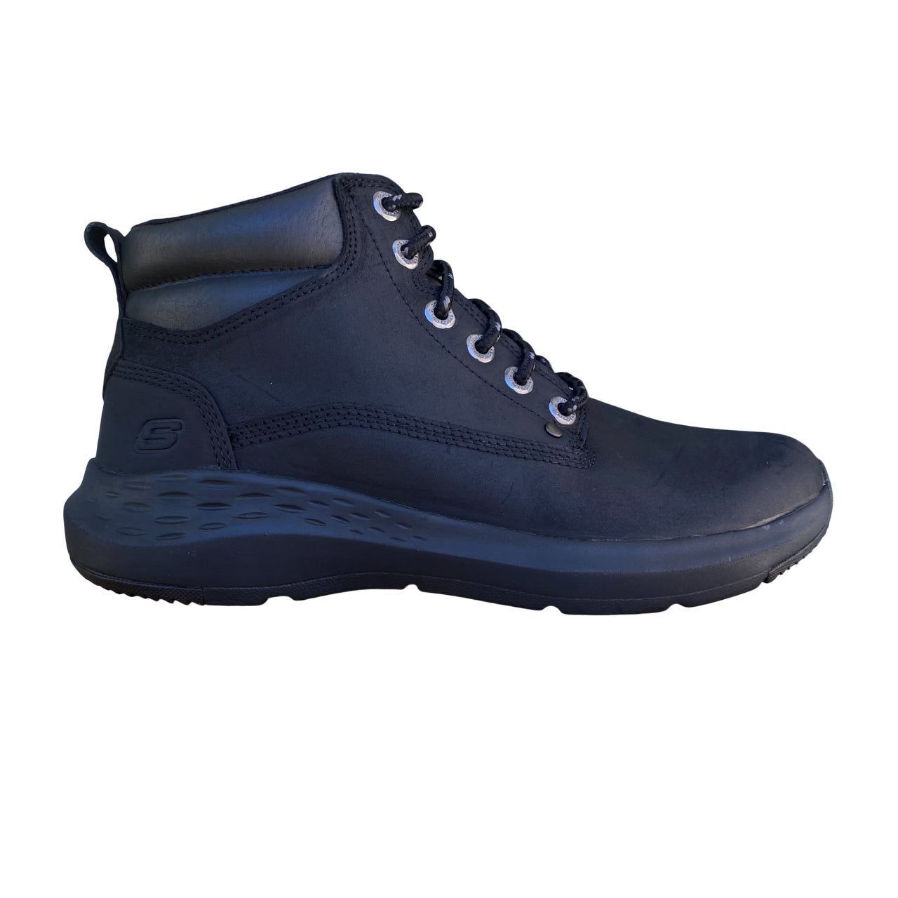 Skechers Scarpe Uomo Relaxed Fit: Parson – Ederic Nere 205175/BLK
