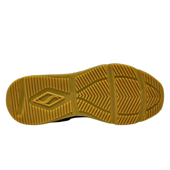 Skechers Tres-Air UNO – Casairal 183090/BBK Nero | Sneaker Uomo - suola