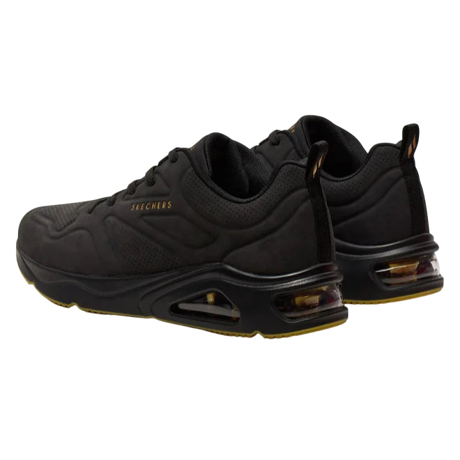 Skechers Tres-Air UNO – Casairal 183090/BBK Nero | Sneaker Uomo - tallone