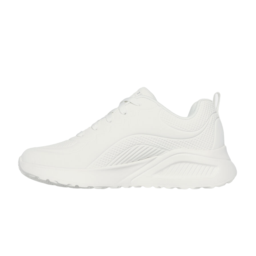 Skechers scarpa sneakers da donna Uno Lite Lighter One 177288/WHT bianco 1