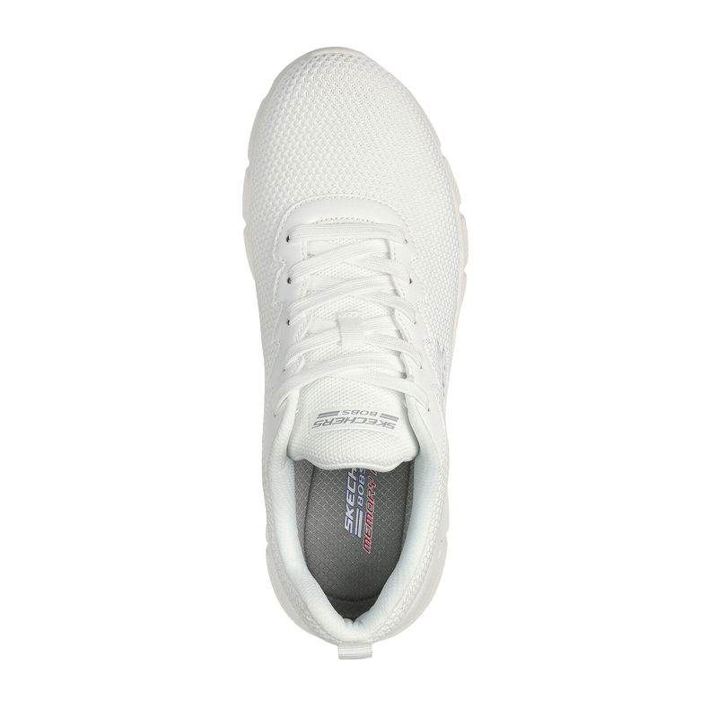 Skechers scarpa sneakers da uomo Bobs B Flex Chill Edge 118106/OFWT bianco sporco 2