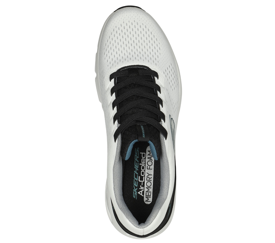 Skechers scarpa sportiva Skech Air Ventura 232655/WBK bianco-nero 2