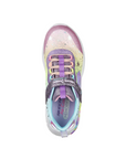 Skechers girls' sneakers S-Lights Unicorn Dreams 302311L/PRMT purple-multi