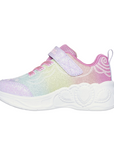Skechers girls' sneakers with lights Princess Wishes 302686N/MLT multicolour