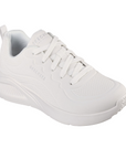 Skechers women's sneakers shoe for leisure Uno Lite Lighter One 177288/WHT white