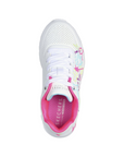 Skechers Uno Lite My Drip girls' sneakers shoe 310391L/WMN white-multicolor