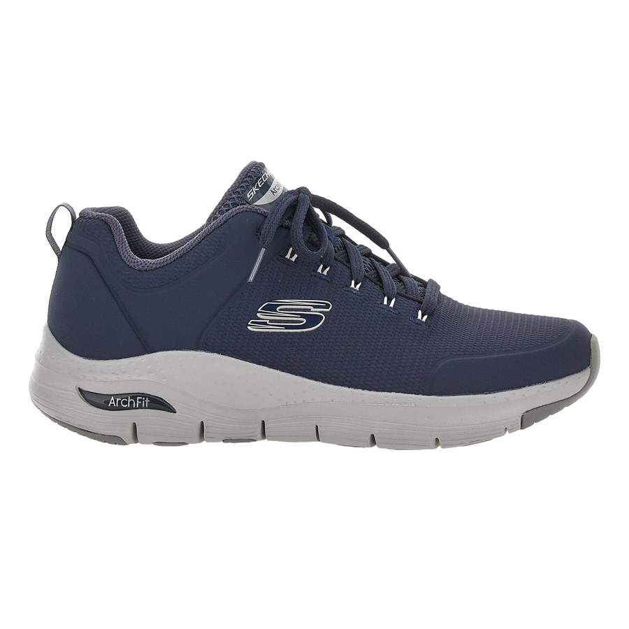 Skechers scarpa sneakers da uomo Arch-Fit Titan 232200/NVY blu