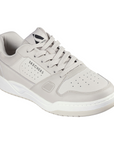 Skechers scarpa sneakers da uomo Koopa Tiebreak Low 183250/OFWT bianco spento