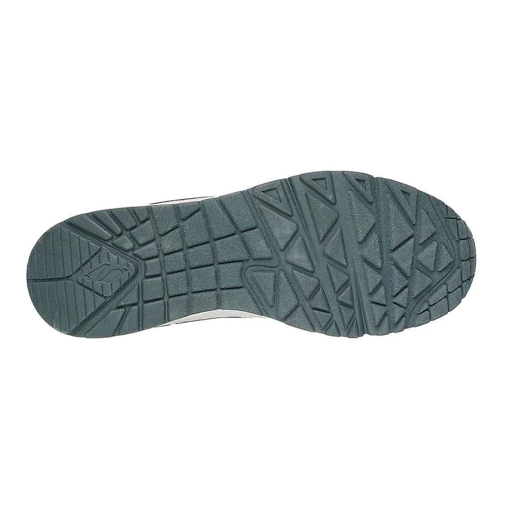 Skechers scarpa sneakers da uomo Uno Retro One 183020/WGR bianco verde