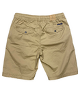 Smithy's Bermuda casual da uomo con elastico in vita MBE845 safari