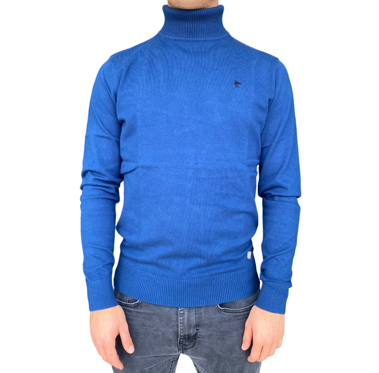 Smithy&#39;s light blue men&#39;s turtleneck sweater