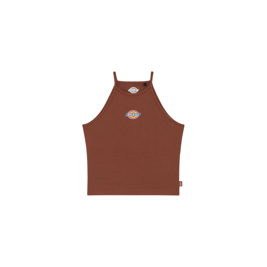 Sportiamo_Dickies canotta da donna Chiin Lake DK0A4XNPK471 cappuccino2