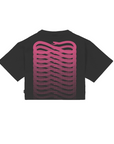 Sportiamo_Propaganda maglietta cropped manica corta Ribs 25SSPRTS975 nero