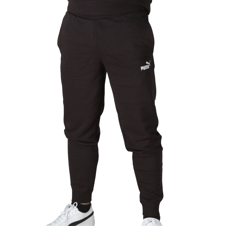 Sportiamo_Puma pantalone sportivo da uomo Essential Logo slim 682644-01 nero
