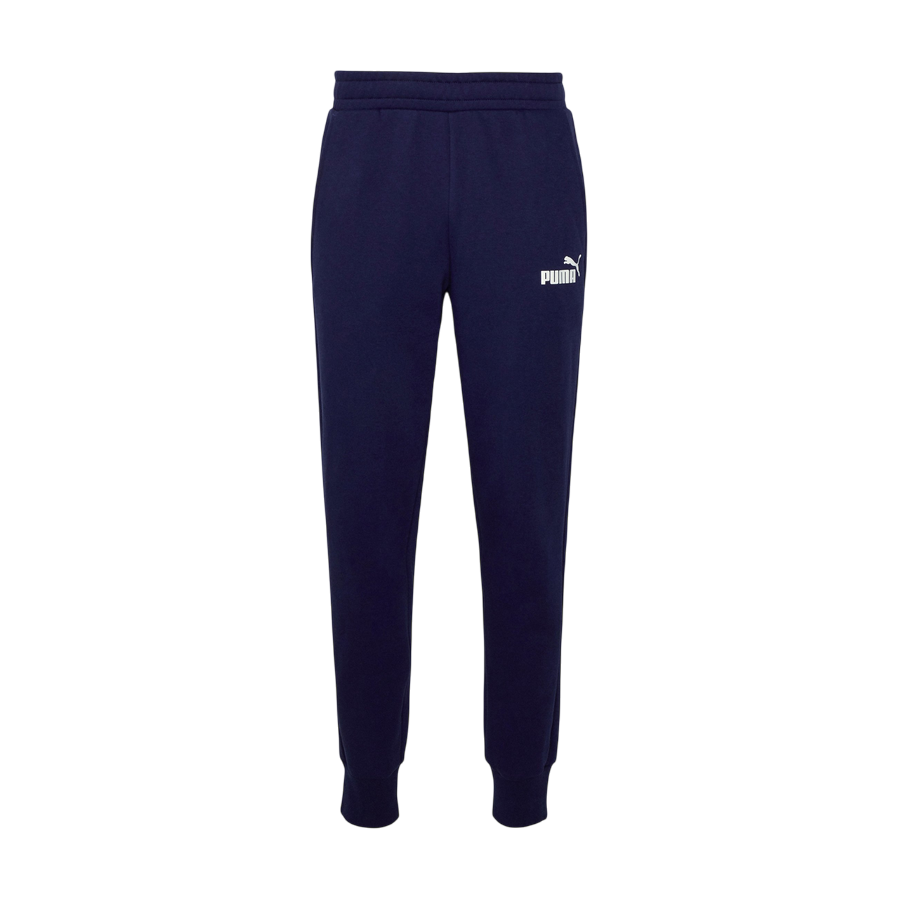 Sportiamo_Puma pantalone sportivo da uomo in cotone jersey 682618-16 blu