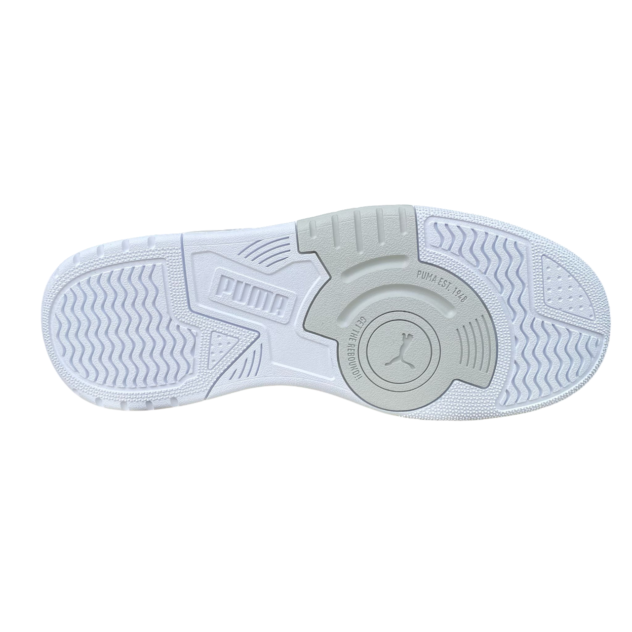Sportiamo_Puma scarpa sneakers da uomo Rebound Retro 400197-01 bianco-grigio chiaro4