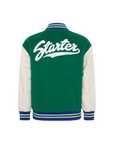 Starter College jacket for children and teenagers Varsity jacket 1103 UB ST green