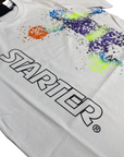Starter short sleeve t-shirt for boys with 1254 white print