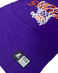 Starter short sleeve boy's t-shirt with forward print 1251 purple
