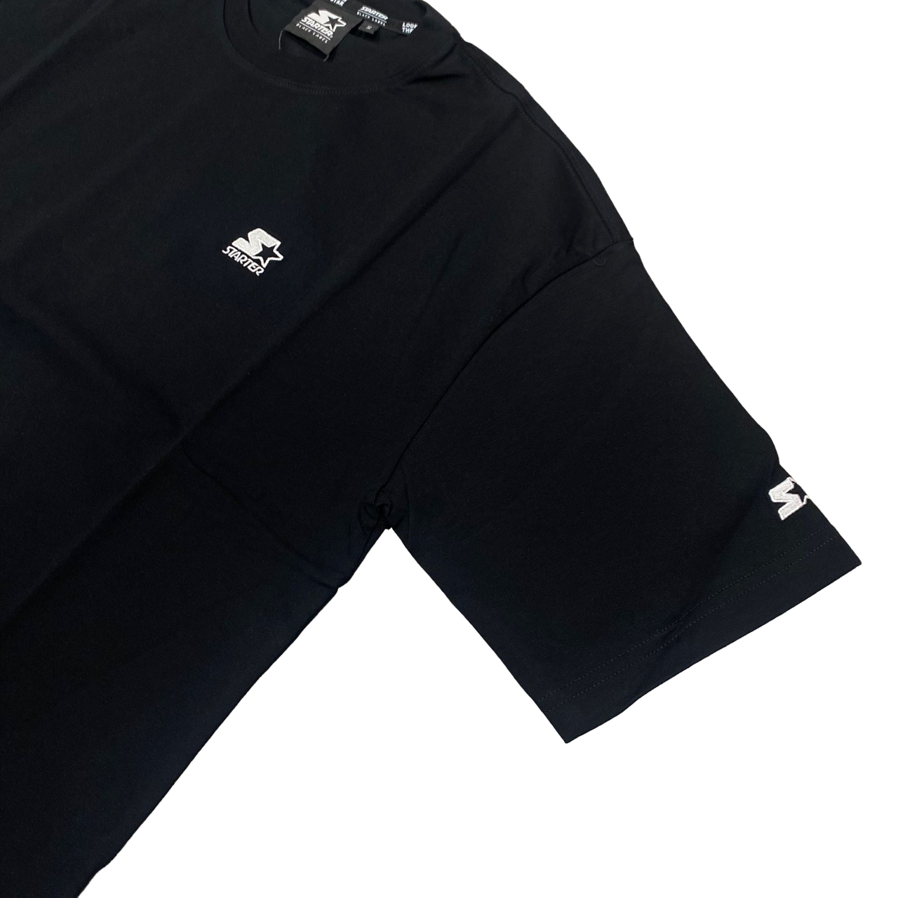 Starter short sleeve men&#39;s t-shirt in cotton 74053 black