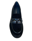 Stonefly mocassino da donna Tessa 221626 000 nero