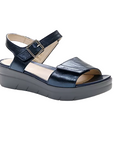 Stonefly women's casual sandal Aqua III 2 Laminata 108232 131 blue