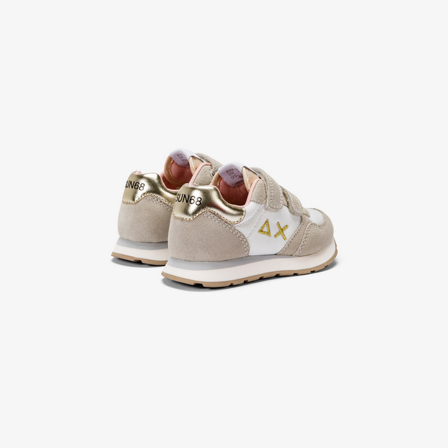 Sun68 sneakers da bambino Niki Solid baby Z33402B 0131 bianco-panna 1