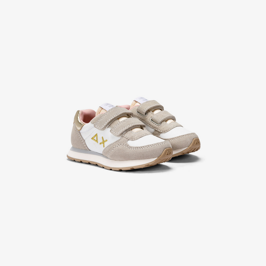 Sun68 sneakers da bambino Niki Solid baby Z33402B 0131 bianco-panna 3